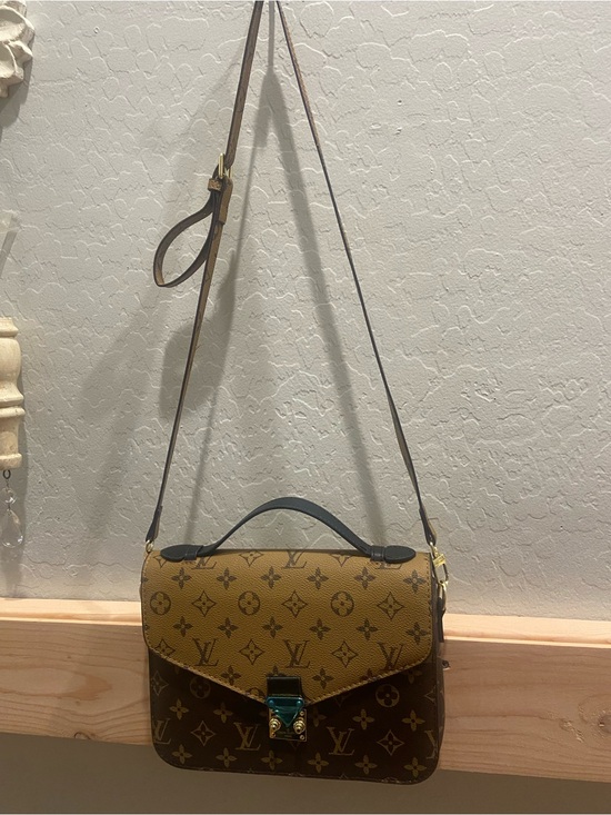 Louis Vuitton Handbags - Louis Vuitton Two-Tone Monogram Flap Crossbody in Brown and Tan